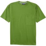 Grüne Casual OLYMP Casual Shirts mit Tasche aus Jersey für Herren Größe M für den für den Frühling 