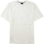 Weiße Casual Kurzärmelige OLYMP Casual T-Shirts aus Jersey für Herren Größe S 