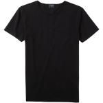 Schwarze Casual OLYMP Casual T-Shirts aus Jersey für Herren Größe XL 