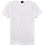Weiße Casual OLYMP Casual T-Shirts aus Jersey für Herren Größe L 