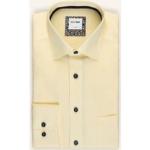 Reduzierte Gelbe OLYMP Comfort Fit Kentkragen Hemden mit Kent-Kragen aus Baumwolle für Herren 