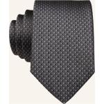 Dunkelgraue OLYMP Krawatten-Sets aus Seide für Herren Einheitsgröße 