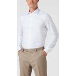 Reduzierte Weiße Unifarbene Business OLYMP Level Five Businesskleidung aus Baumwolle für Herren 