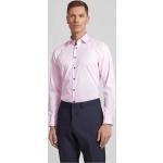 Reduzierte Rosa Unifarbene Business OLYMP Level Five Kentkragen Hemden mit Kent-Kragen aus Baumwolle für Herren 