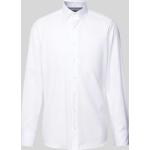 Reduzierte Weiße Business OLYMP Level Five Kentkragen Hemden mit Kent-Kragen aus Baumwolle für Herren 