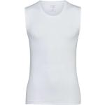 Weiße Unifarbene OLYMP Level Five Rundhals-Ausschnitt Shirts mit Tasche aus Jersey für Herren Größe XXL 