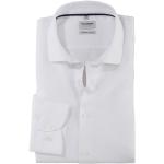 Weiße Elegante OLYMP Level Five Kent Leinenhemden aus Leinen für Herren 