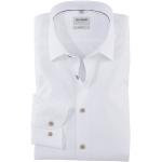 Weiße OLYMP Level Five Kent Businesskleidung aus Baumwolle für Herren  für den Bräutigam 