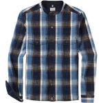Reduzierte Braune Casual OLYMP Level Five Stehkragen Stehkragenhemden aus Baumwolle für Herren Größe L mit Gutschein 