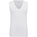 Weiße OLYMP Level Five T-Shirts aus Baumwolle enganliegend für Herren Größe XS 