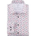 Reduzierte Langärmelige OLYMP Modern Fit Kentkragen Hemden mit Kent-Kragen aus Twill für Herren Größe 3 XL 
