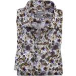 OLYMP Luxor Comfort Fit Hemd oliv/weiss, Blumen