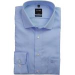OLYMP Luxor Hemd, Business-Look, Kent-Kragen, Modern-Fit, für Herren, blau, 48