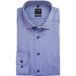 OLYMP Luxor Hemd, Business-Look, Kent-Kragen, Modern-Fit, für Herren, blau, 39