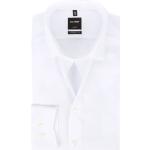 OLYMP Luxor Hemd Einfach Weiß - Größe 42