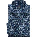 Reduzierte Bunte Langärmelige OLYMP Modern Fit Kentkragen Hemden mit Kent-Kragen aus Baumwolle für Herren Größe XL 