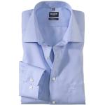 Reduzierte Hellblaue Langärmelige OLYMP Modern Fit Kentkragen Hemden mit Kent-Kragen aus Baumwolle für Herren Größe S 