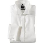 Beige Elegante OLYMP Modern Fit Kläppchenkragen Hemden mit Umschlagmanschette aus Baumwolle für Herren 