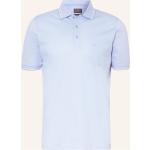 Reduzierte Hellblaue OLYMP Modern Fit Shirts mit Tasche aus Baumwolle für Herren Größe XXL 