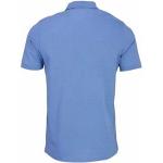Reduzierte Blaue Kurzärmelige OLYMP Modern Fit Kurzarm-Poloshirts aus Baumwolle für Herren Größe 3 XL für den für den Frühling 