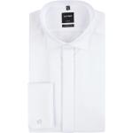 Weiße OLYMP Kläppchenkragen Regular Fit Hemden aus Baumwolle für Herren 