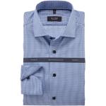 Hellblaue OLYMP Kentkragen Hemden mit Kent-Kragen aus Baumwolle für Herren Größe S für den für den Frühling 