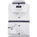 Reduzierte Weiße Elegante OLYMP Businesskleidung aus Baumwolle für Herren Größe S 