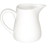 Weiße Milchkannen & Milchkännchen aus Porzellan 6-teilig 