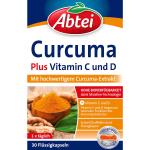 Omega Pharma Abtei Curcuma Plus Vitamin C und D Flüssigkapseln (30 Stk.)