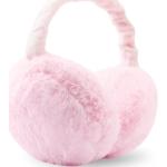 Skinnydip – Herzförmige Ohrenschützer in Rosa mit Zebramuster