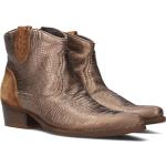 Reduzierte Braune Omoda Cowboy-Boots & Cowboystiefeletten aus Leder für Damen Größe 42 mit Absatzhöhe 3cm bis 5cm 