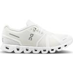 Weiße On Cloud 5 Natural Running Schuhe aus Mesh für Damen Größe 36,5 