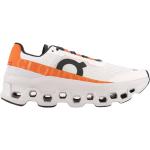 Weiße On Cloudmonster Trailrunning Schuhe aus Mesh für Damen Größe 42 