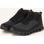 Schwarze On Cloudroam High Top Sneaker & Sneaker Boots aus Mesh leicht für Herren Größe 46 