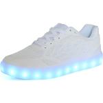 Weiße LED Schuhe & Blink Schuhe für Damen Größe 38 