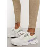 Weiße On Low Sneaker mit Schnürsenkel leicht für Damen Größe 43 