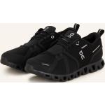 Schwarze On Cloud 5 Low Sneaker mit Schnürsenkel aus Textil atmungsaktiv für Herren Größe 43 