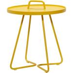 Gelbe Cane-Line Design Tische aus Aluminium wetterfest 