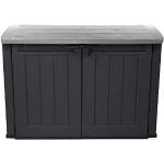 Ondis24 4er-Mülltonnenboxen 1001l - 3000l aus Holz abschließbar 