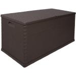 Braune Ondis24 Auflagenboxen & Gartenboxen 401l - 500l aus Kunststoff 