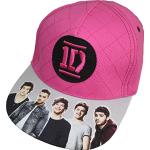 Pinke Gesteppte One Direction Snapback-Caps für Herren Einheitsgröße 