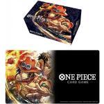 One Piece Card Game - Playmat and Storage Box Set - Portgas .D. Ace