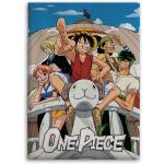 One Piece Babydecken mit Anime-Motiv aus Polyester 110x150 