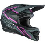 Oneal 3Series Voltage Motocross Helm, schwarz-pink, Größe 2XL