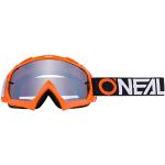 O'NEAL Motocross Brille & Fahrradbrille Herren Damen B-10 Goggle TWOFACE I Orange-Silber I MX MTB DH FR I Motorradbrille mit 1,2mm 3D-Linse für klare Sicht I UV-Schutz | Orange Silber | One Size