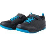Blaue O'Neal MTB Schuhe mit Klettverschluss leicht für Herren 