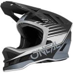O'NEAL Fullface Helm Blade Polyacrylite Delta V.22 V.23, Schwarz Grau, M