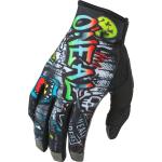 Oneal Mayhem Rancid bunte Motocross Handschuhe, schwarz-mehrfarbig, Größe XL
