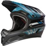 O'NEAL | Mountainbike-Helm | MTB Downhill | Nach Robustes ABS, Ventilationsöffnungen für Luftstrom & Kühlung, ABS Außenschale | Backflip Helmet Eclipse V.23 | Erwachsene | Grau Blau | L