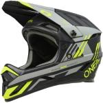 O'NEAL | Mountainbike-Helm | MTB Downhill | Robustes ABS, Ventilationsöffnungen für Luftstrom & Kühlung, ABS Außenschale | Backflip Helmet Strike V.23 | Erwachsene | Schwarz Neon-Gelb | XS